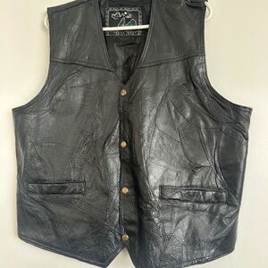 Southwest Territory Leather Vest